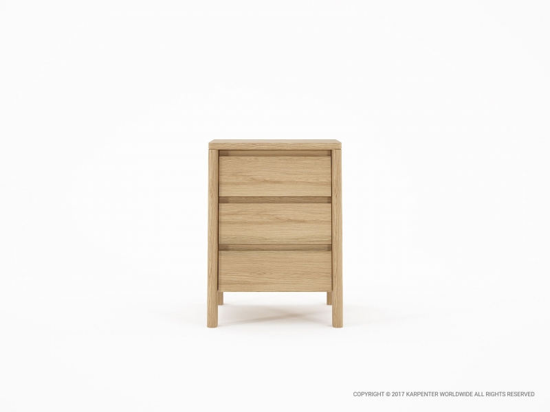 451_888 Приставной столик с 3 ящиками Karpenter Circa17