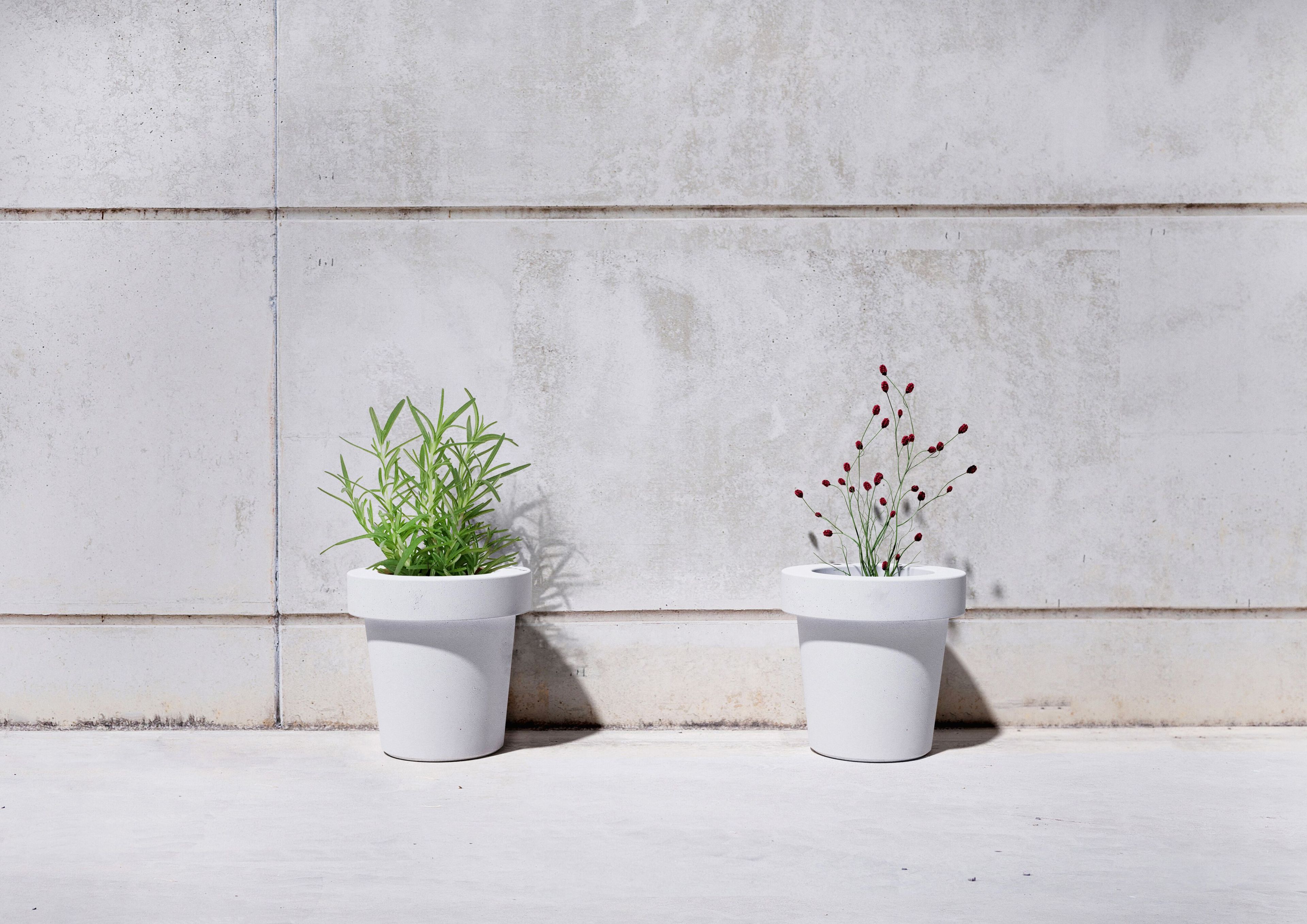 Круглый бетонный плантатор SIT BASIC ARCH-00146826 - Вид №3