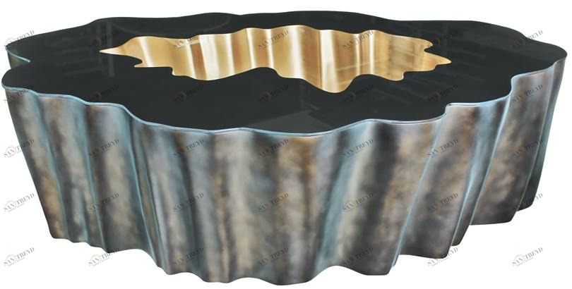 KARPA Журнальный столик из стекловолокна Gaia K1080