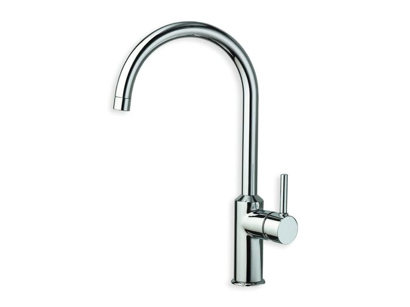 Однорычажный смеситель для кухни с поворотным изливом CRISTINA Rubinetterie кухня-современная коллекция ARCH-00134754