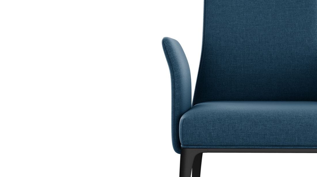 Мягкий тканевый стул с подлокотниками ROCHE BOBOIS Aida ARCH-00077195 - Вид №4