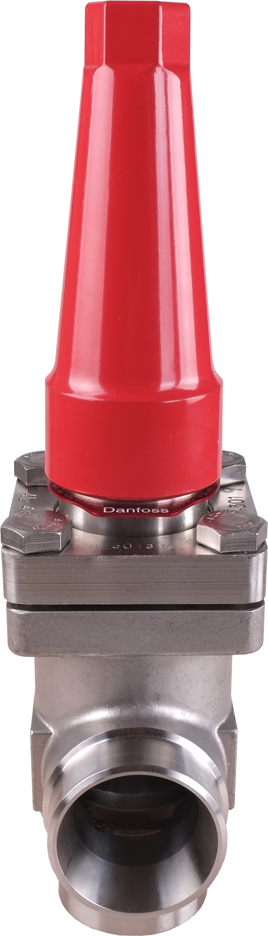 Danfoss SVA-S SS — запорные клапаны со стандартным штоком из нержавеющей стали SVA-S SS 40 D STR H-WHEEL Запорный клап 148B5648  - Вид №5
