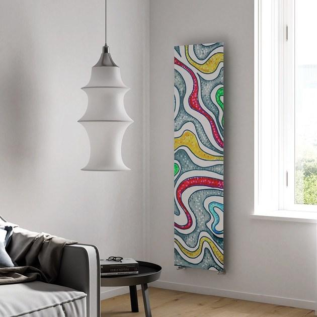 CORDIVARI Вертикальный настенный радиатор из углеродистой стали Picture sun-id-1408426 - Вид №2