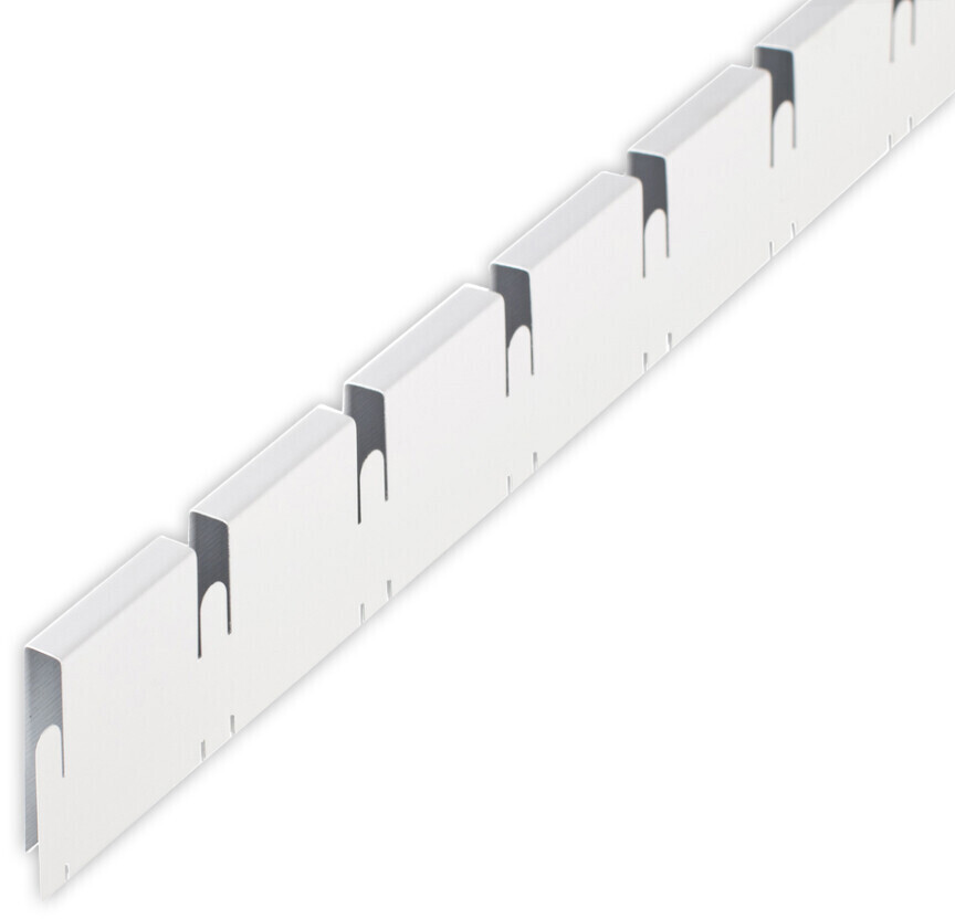 82151719 Профиль грильято папа 50x50x40 мм белый 0.6 м STLM-0020462 АЛБЕС
