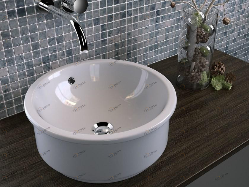 Lil4242001 Встроенная раковина под столешницу овальная Olympia Ceramica LAVABI D'ARREDO