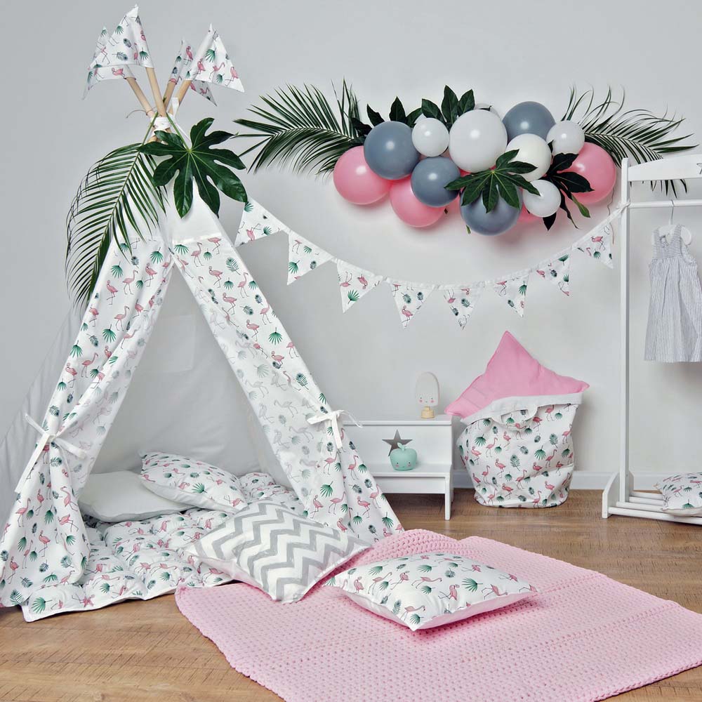 Коврик бомбон игровой Flamingo VAMVIGVAM FLAMINGO 281569 Белый;розовый Santreyd  - Вид №6