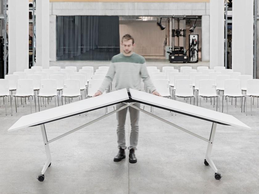 Mara Прямоугольный складной стол на колесиках  294  - Вид №10