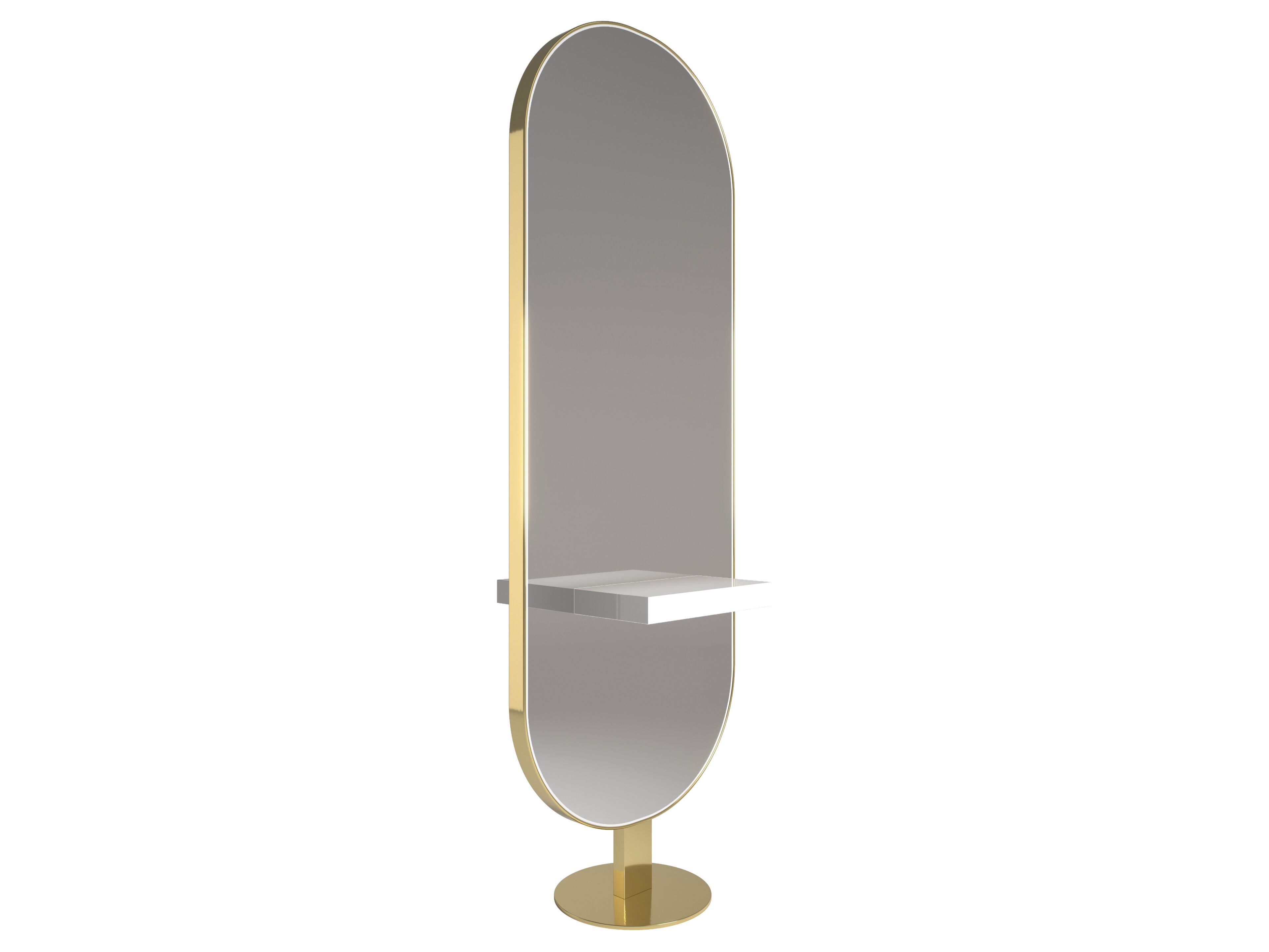 Рабочая станция для парикмахерской Gamma & Bross OBLONGATE PIPE LED ARCH-00011840