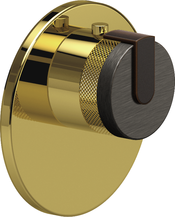 E-8027-R1BOXE-L1OB-AU-T Термостатический переключатель 3/4-Внешняя часть GRAFF MOD+