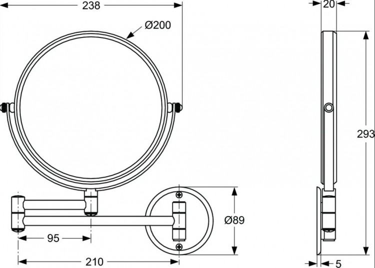 S216801 Раковина 60 см Ideal Standard CONTOUR - Вид №5