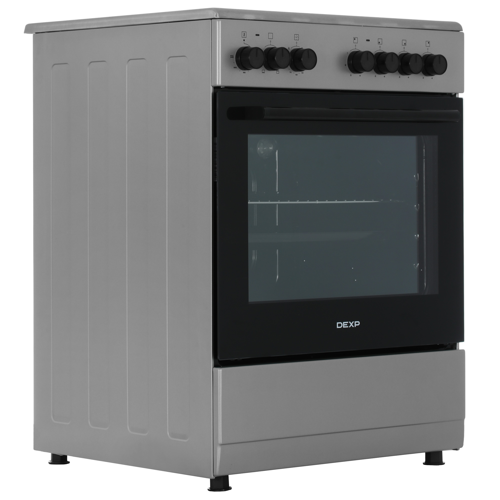 9115869 Электрическая плита DEXP E26-21SLV серебристый STDN-0111907 - Вид №1