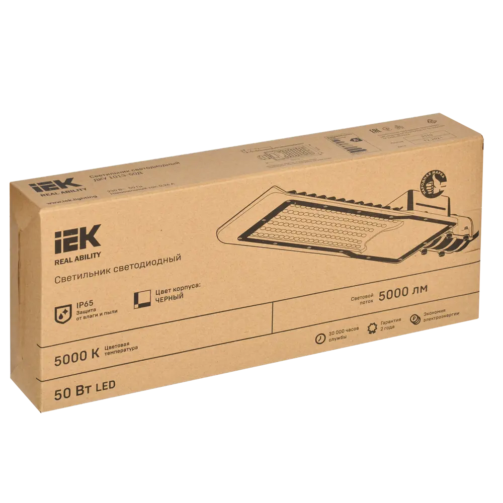 Светильник светодиодный уличный IEK «ДКУ» 1013-50Д 50 Вт 5000 К IP65 STLM-2211413 - Вид №6