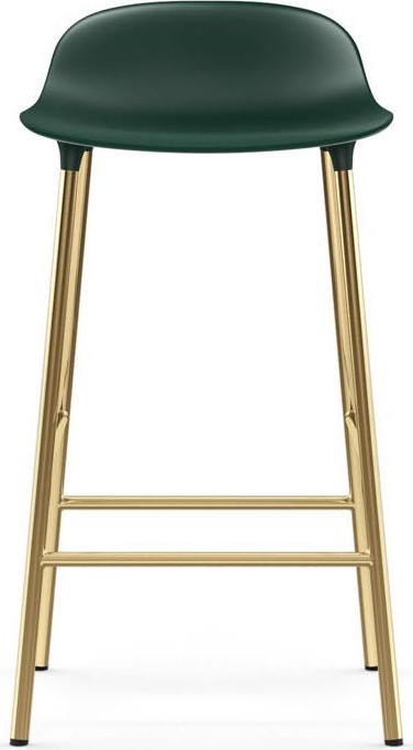 1400928 Barstool 65 cm Brass Green Normann Copenhagen Form - Вид №1