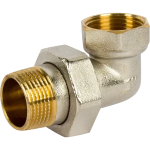 Сгон угловой американка 1" ВР-НР мм никелированная латунь 027-8926 81962395 STLM-2186514