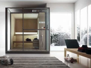 EFFEGIBI Финская сауна с душем Logica