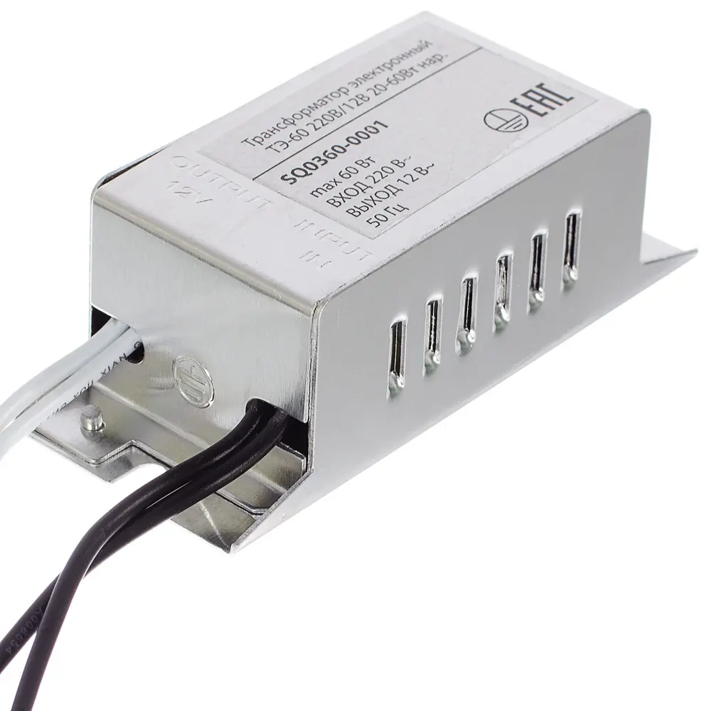 Трансформатор для галогенных ламп 220/12 В 20-60 Вт 18597159 STLM-2054089 TDM ELECTRIC 