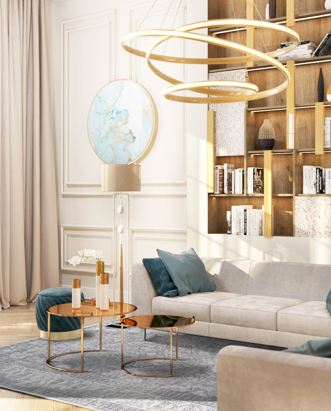 COLORISTICA Clark Boreal 160x230 Ковры  160 X 230  Розовый  - Вид №6