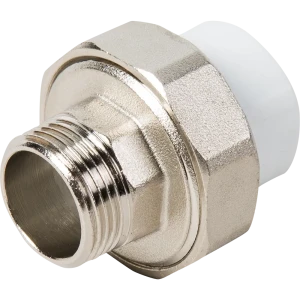Муфта разъемная РВК 3/4"x25 мм НР полипропилен 020570 82111743 STLM-2074893