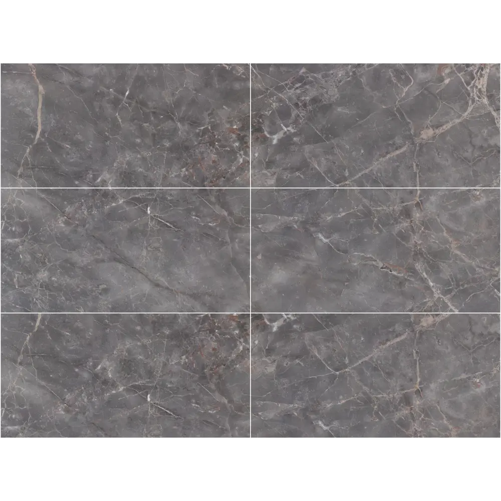 Керамогранит Leopard 7170 Elit Grey 120x60 см 1.44 м² полированный цвет серый 89356611 STLM-2185938 - Вид №2