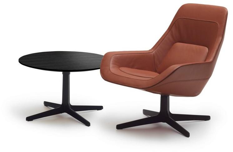 de Sede Круглый сервисный столик с основанием 4 звезды Ds-144 sun-id-1454375 - Вид №1