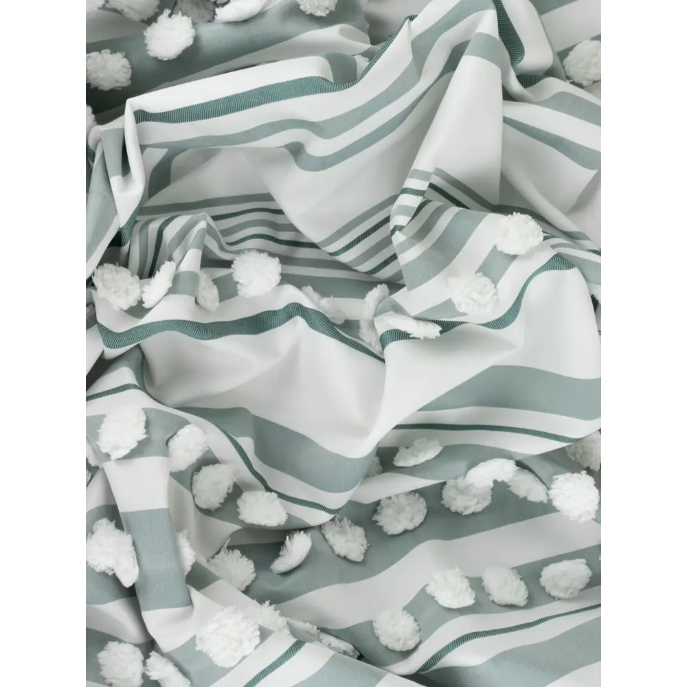 Штора для ванной 180x200 этна зеленый пэс 89381017 STLM-2013379 Santreyd - Вид №7