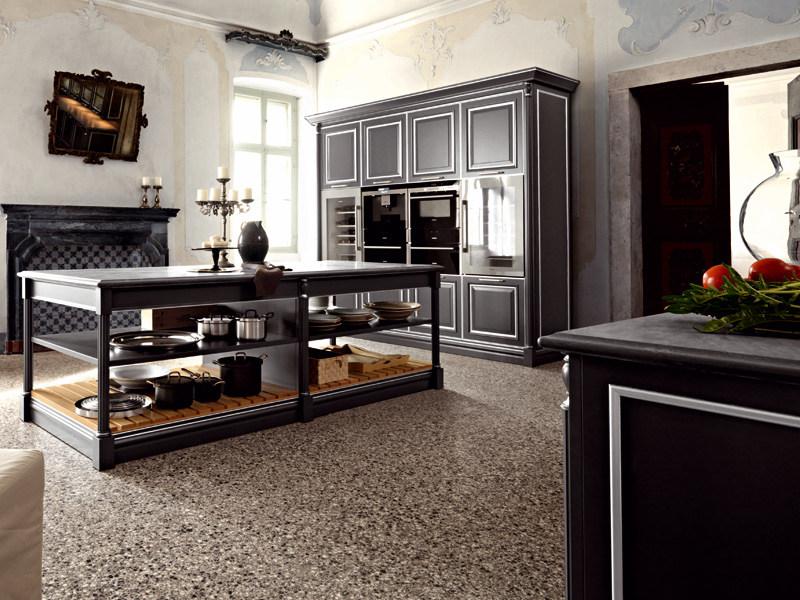 Cesar Кухня в классическом стиле с островом Elite sun-id-1438793 - Вид №3