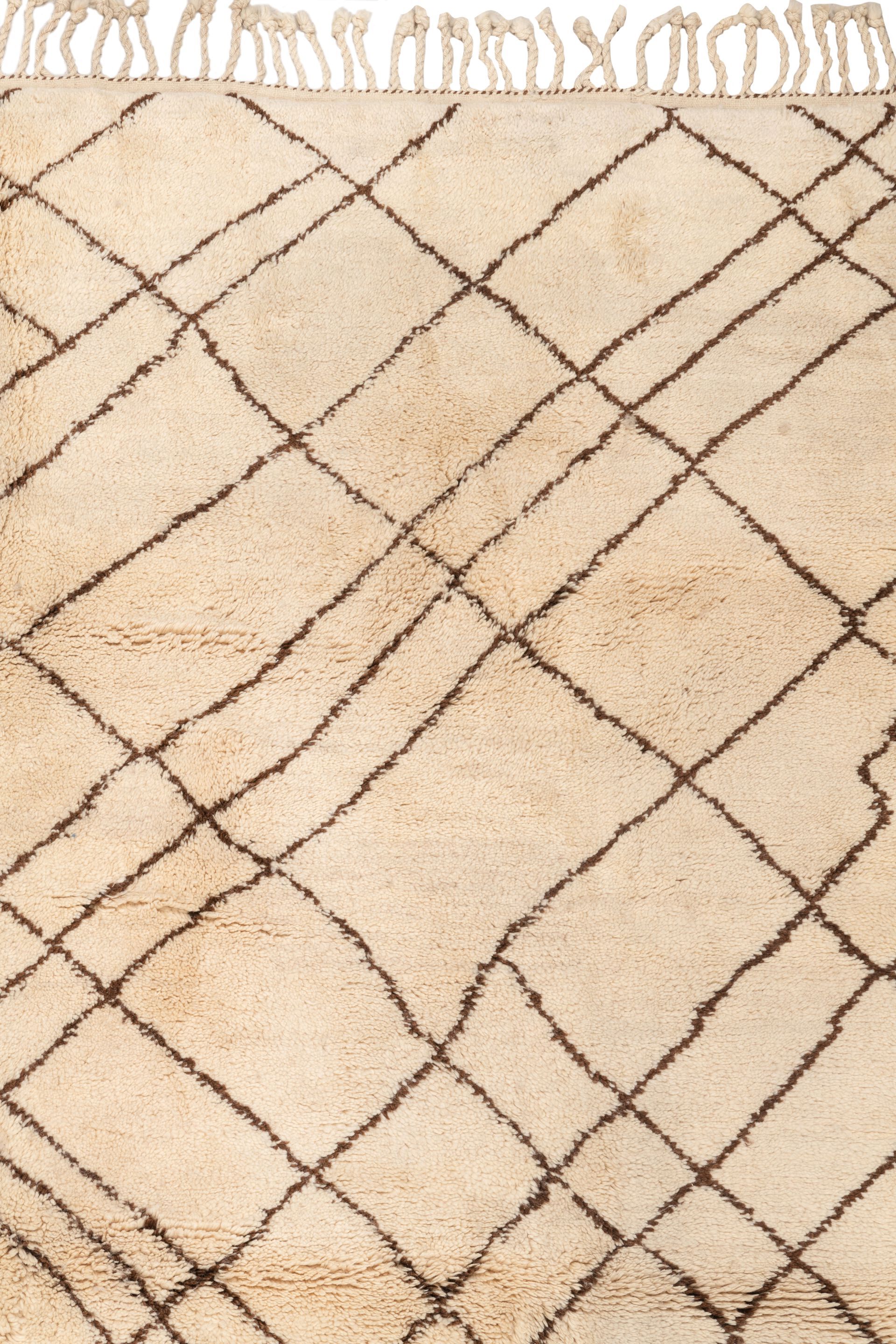 Шерстяной ковер Mantellassi 1926 Tappeto Berbero ARCH-00110743 - Вид №2