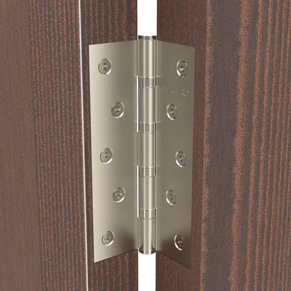 82105974 Петля универсальная U1254BB-SN/BL 125x75x2.5 мм сталь цвет матовый никель STLM-0019069 FUARO Home - Вид №4