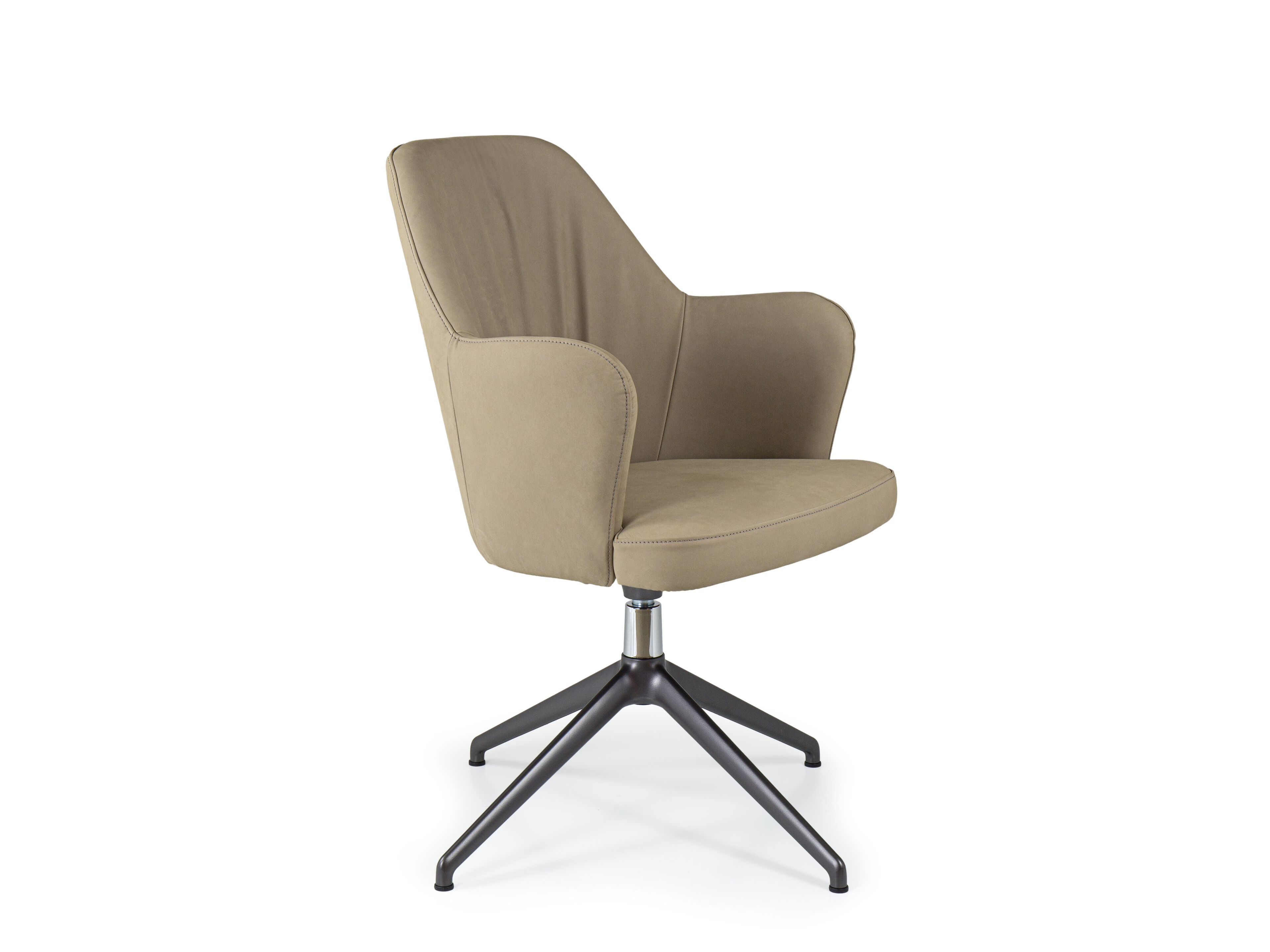 Кожаный поворотный операционный стул с подлокотниками Borzalino Bob ARCH-00119494 - Вид №6