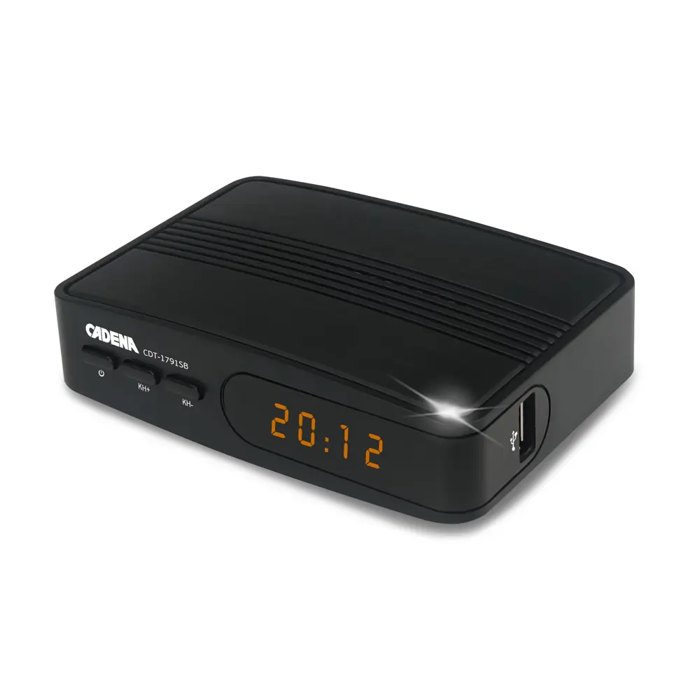 Приемник цифровой эфирный Cadena CDT-1791SB DVB-T2 STLM-2105871 - Вид №1