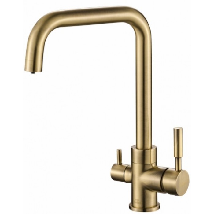 Steel Hammer SH 715 BRONZE Смеситель для кухни Zorg 362x246  - Вид №1