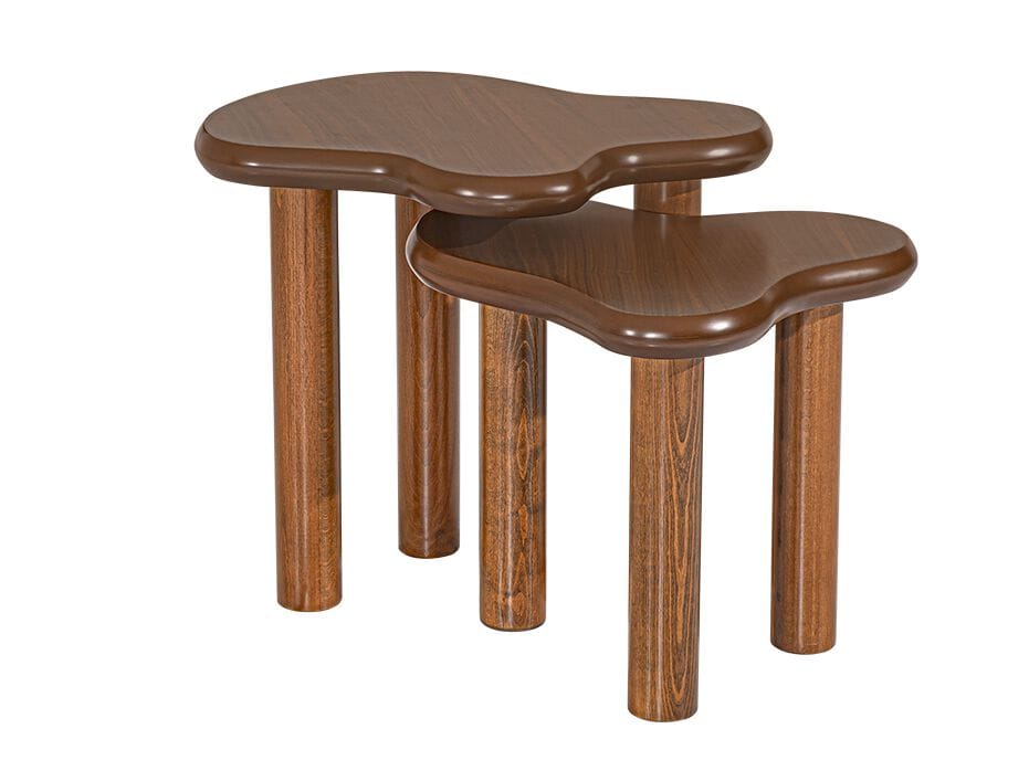 Деревянный журнальный столик для гостиной NDESIGN ARCH-00028680 - Вид №1