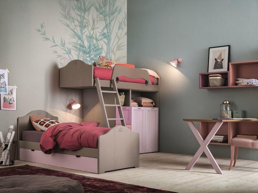 Callesella Arredamenti Маленькая спальня с двухъярусными кроватями Every day room notte sun-id-1513921 - Вид №6