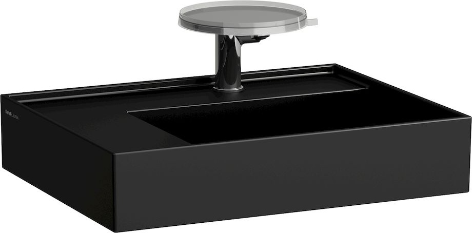 H8103350201121 Раковина с полочкой слева, со специальным скрытым сливом LAUFEN PRO - Вид №16