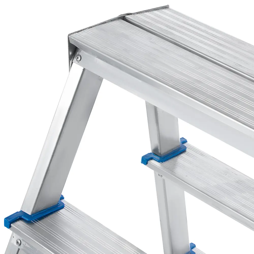 Стремянка LADDERBEL двусторонняя алюминиевая с 5 ступенями 18502519 STLM-0011022 - Вид №2