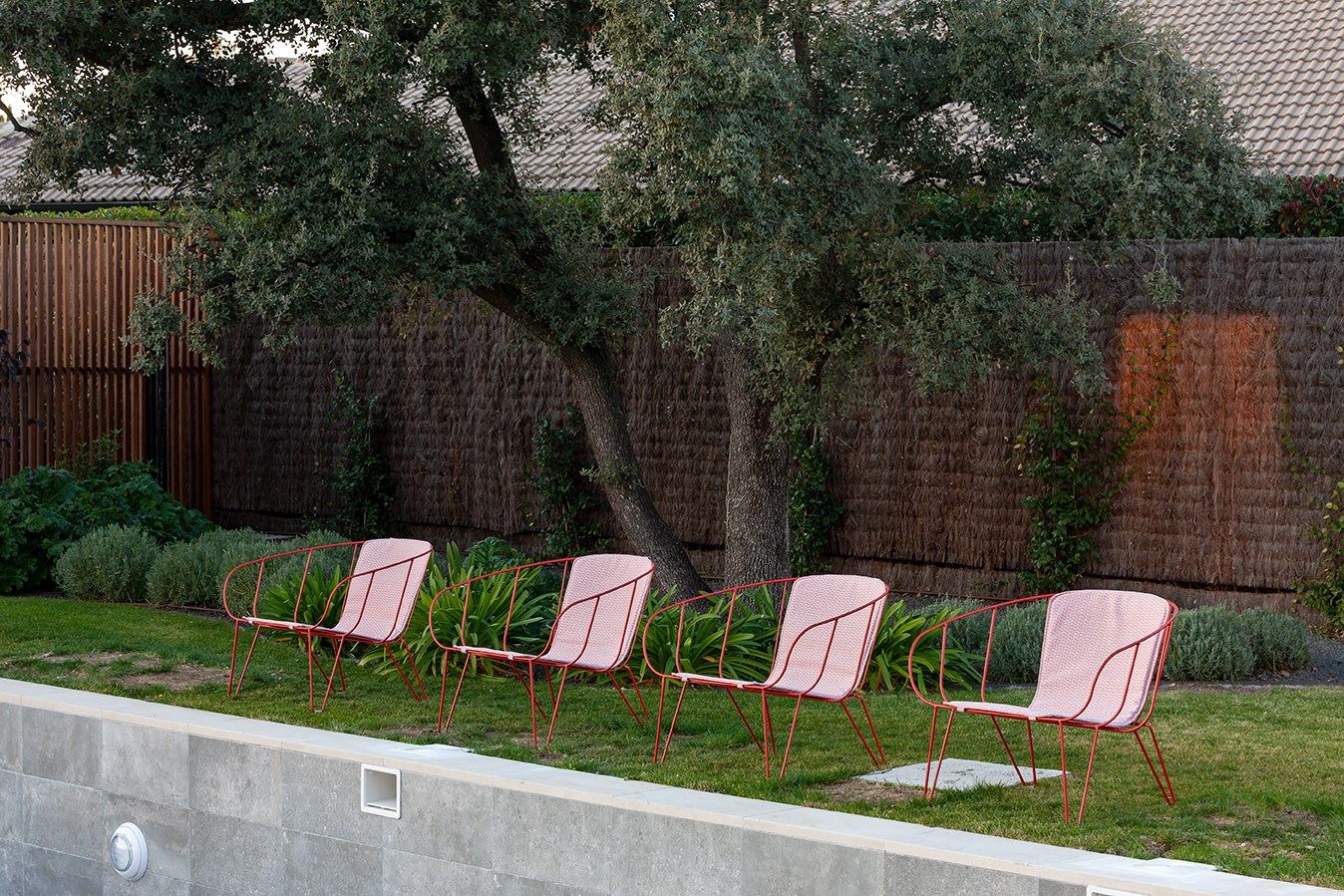 Стальной стул с порошковым покрытием с подлокотниками iSimar оливковое дерево ARCH-00063895 - Вид №15