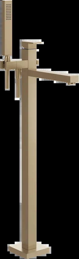 Смеситель для ванны 24961 726 Gessi Rettangolo ТЕПЛАЯ БРОНЗА BR. PVD