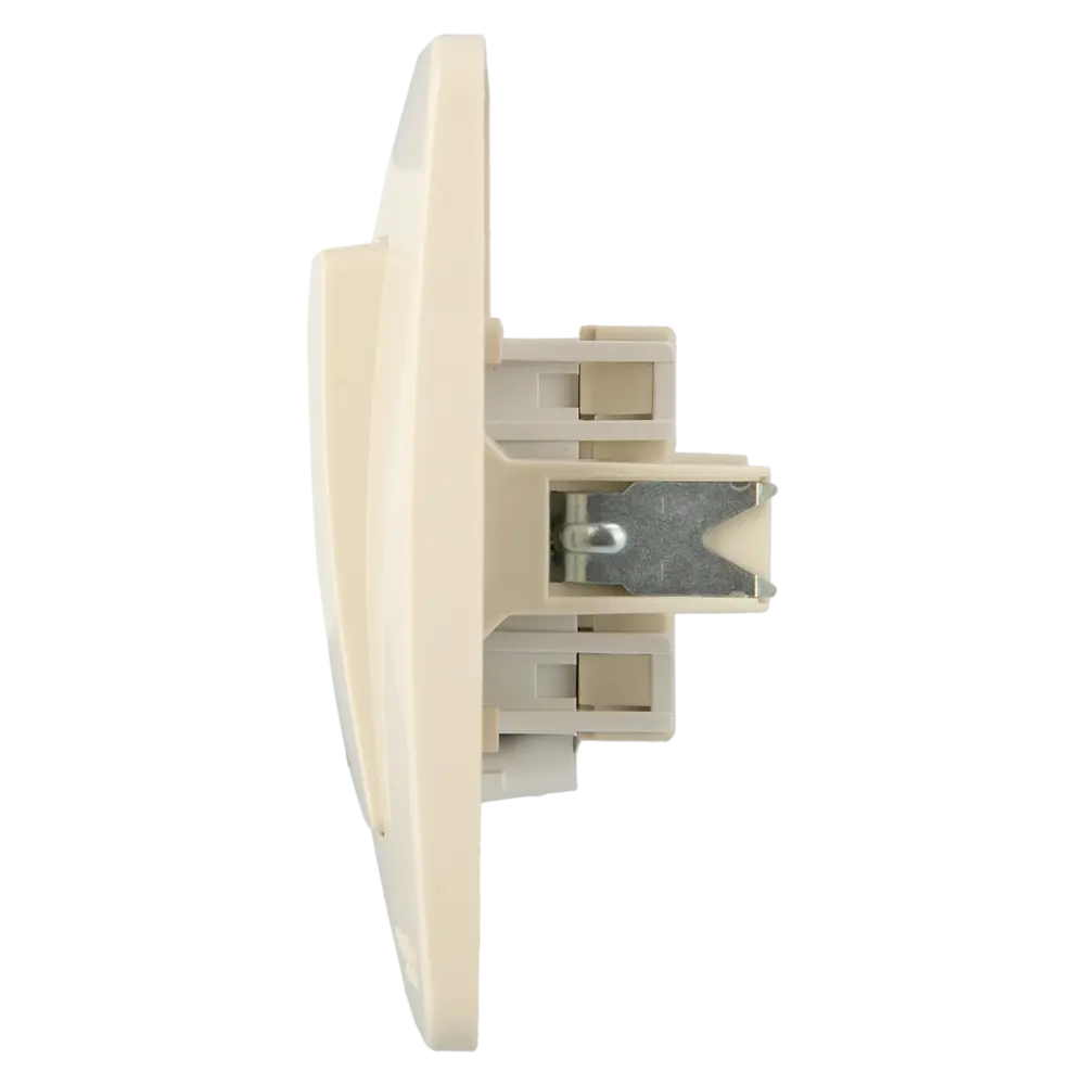 Выключатель встраиваемый Systeme Electric Blanca 2 клавиши с подсветкой цвет бежевый 84502354 STLM-2193410 - Вид №3