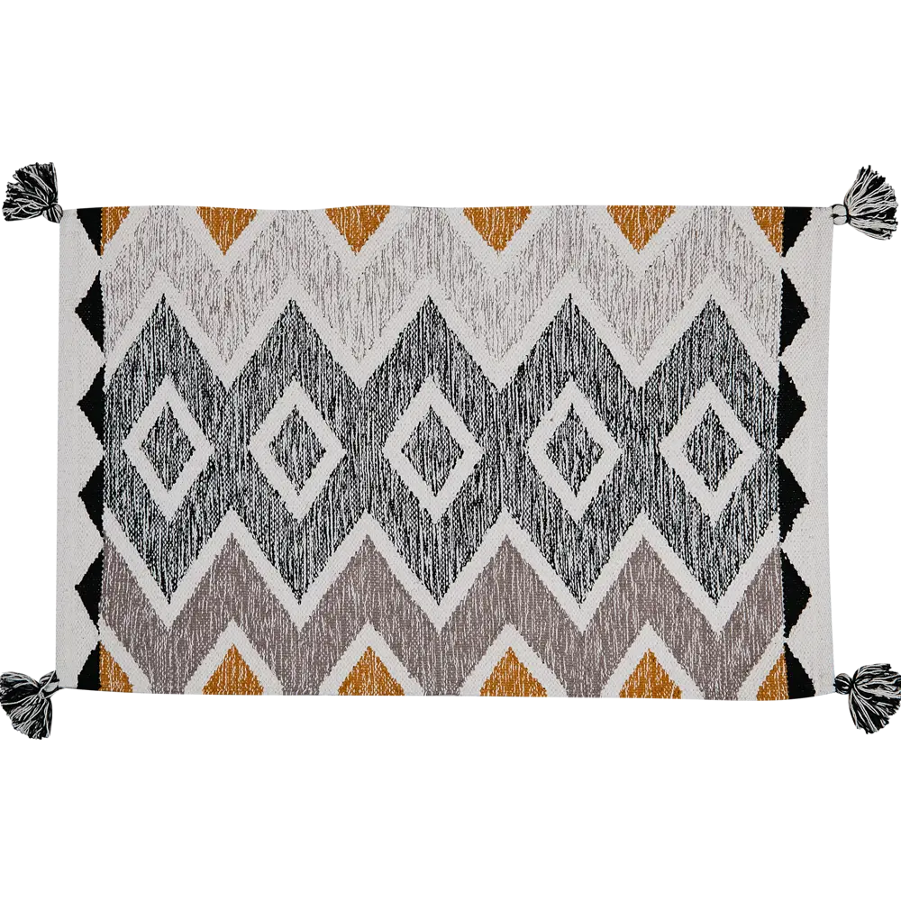 Коврик Inspire декоративный хлопок AIARI 60x90 см цвет желтый 85077886 STLM-2035250  - Вид №1