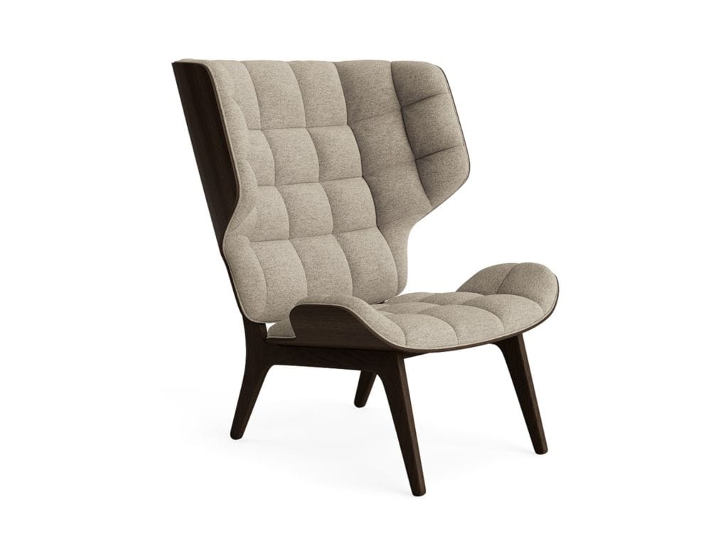 Тканевое кресло с высокой спинкой NORR11 Mammoth ARCH-00131253