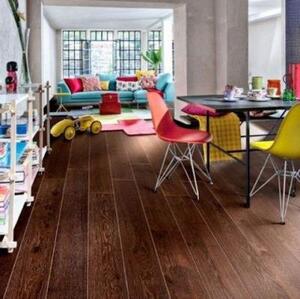 Паркетная доска Kahrs Дуб Черный