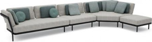MNST1228 Concept 12 teak nero черный Manutti Flex