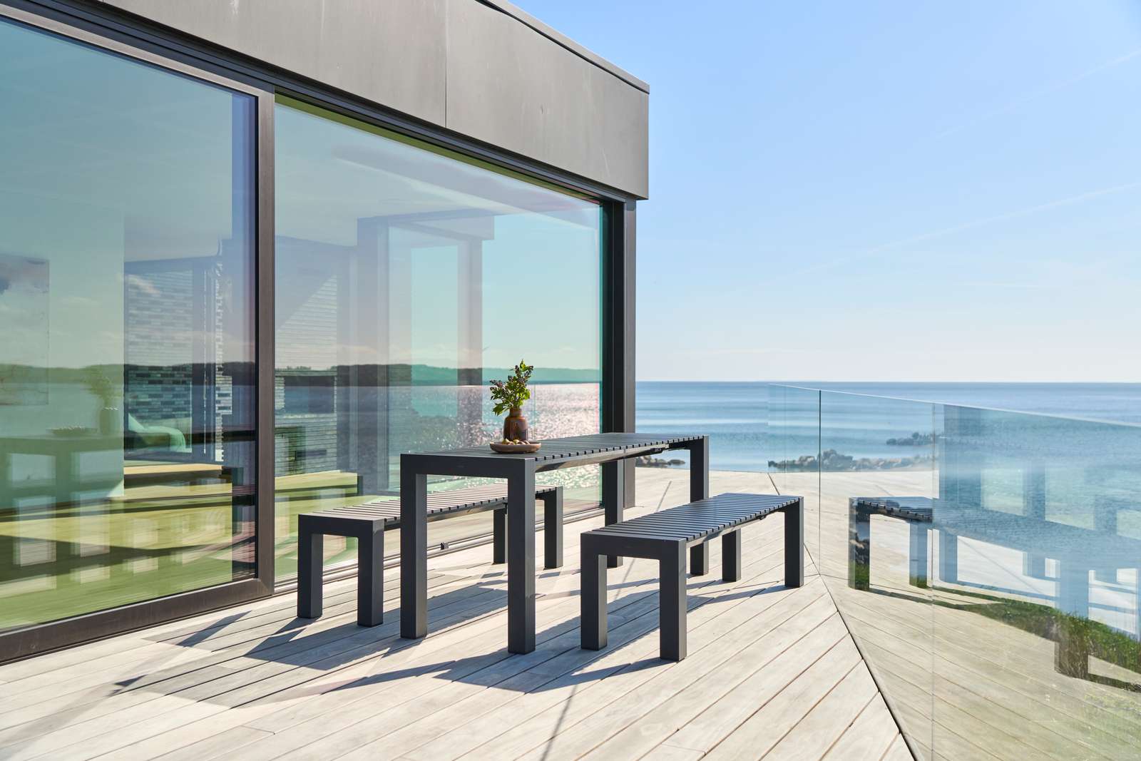 Алюминиевая выдвижная садовая скамья Mindo Mindo 111 ARCH-00091898 - Вид №9