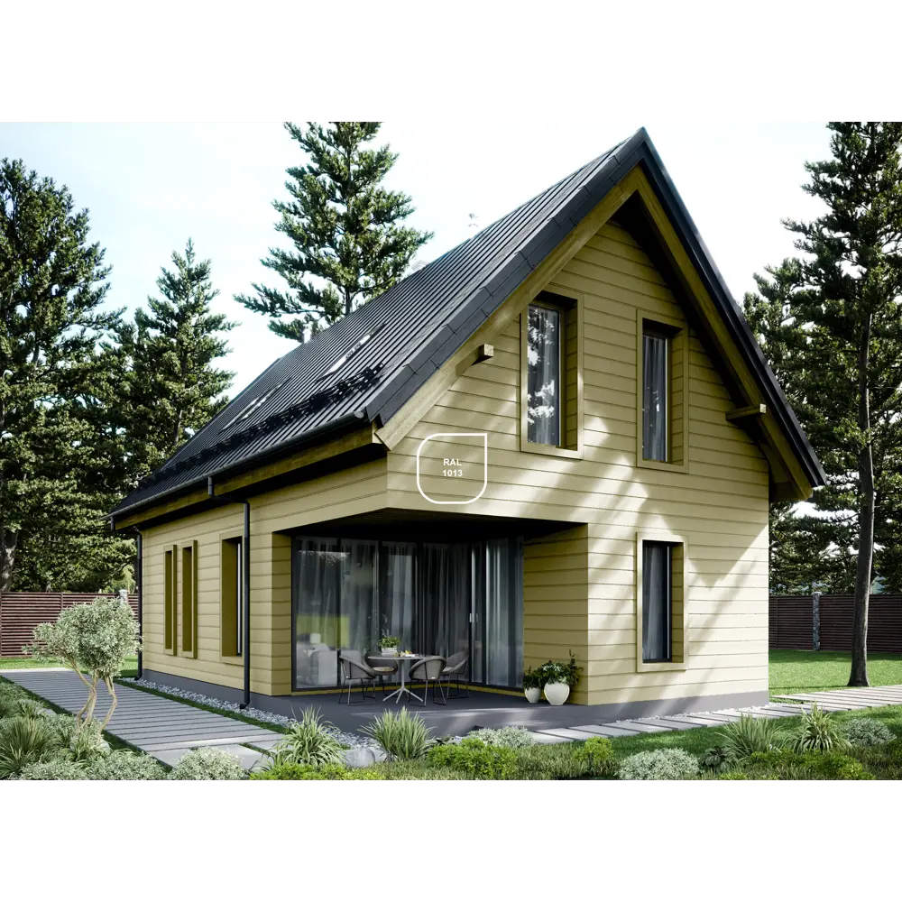 Фасадная краска ОРЕОЛ матовая белая база А 4.5 л для наружных работ 84439937 STLM-0050145 - Вид №4