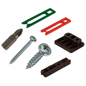 Гвозdeck Duet 70 — комплект для скрытого монтажа фасадной доски 5 м² 89372037