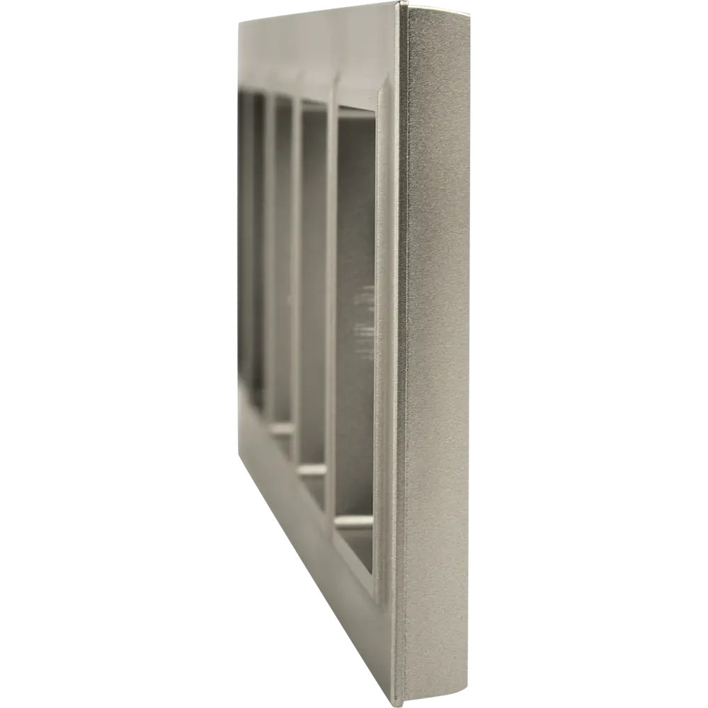 Рамка IEK Brite-5 для розеток и выключателей в стальном цвете 87761351 STLM-1106364 - Вид №1