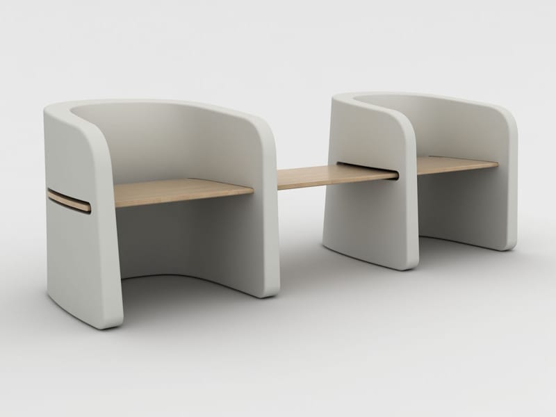 Скамейка из полиэтилена PLUST ARCH-00138296 - Вид №2