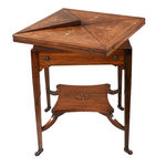 SOR27448 Эдвардианский карточный стол ijlbrown  - Вид №10