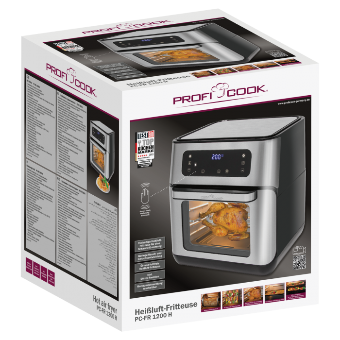 5354495 Фритюрница Profi Cook PC-FR 1200 серебристый ProfiCook STDN-0064475 - Вид №1