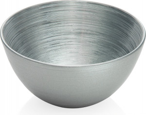 10612352 IVV Салатник IVV "Бомбей" 23,5см (серебрист.) Стекло